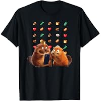Amazon | HOPPERS 私がビーバーになる時 ローフ Tシャツ | Tシャツ